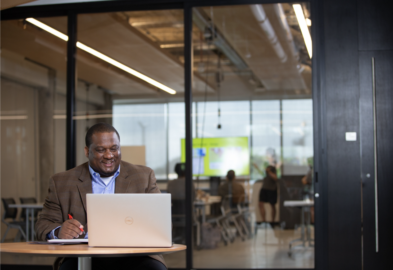 guy on laptop